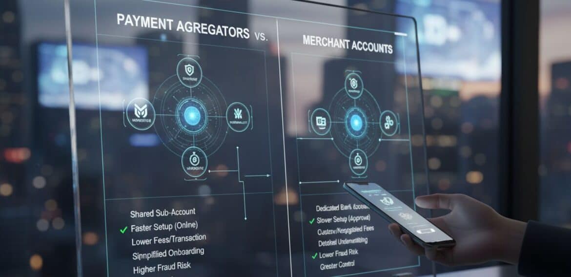 Merchants account vs payment Aggregators